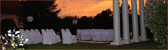 Garden Weddings at White Dove Chapel near Raleigh NC